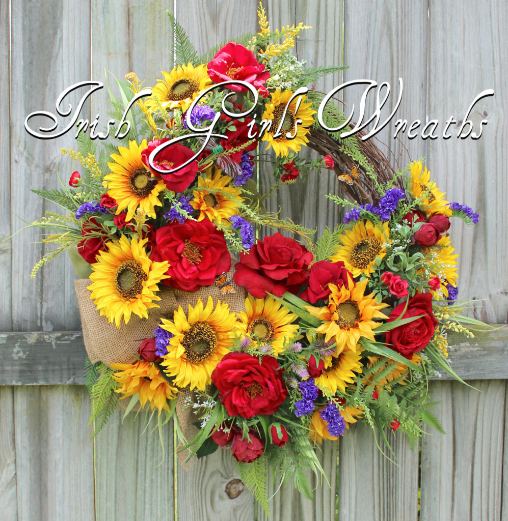 Irish Girl S Wreaths Top Quality Handmade Artisan Floral Wreaths For