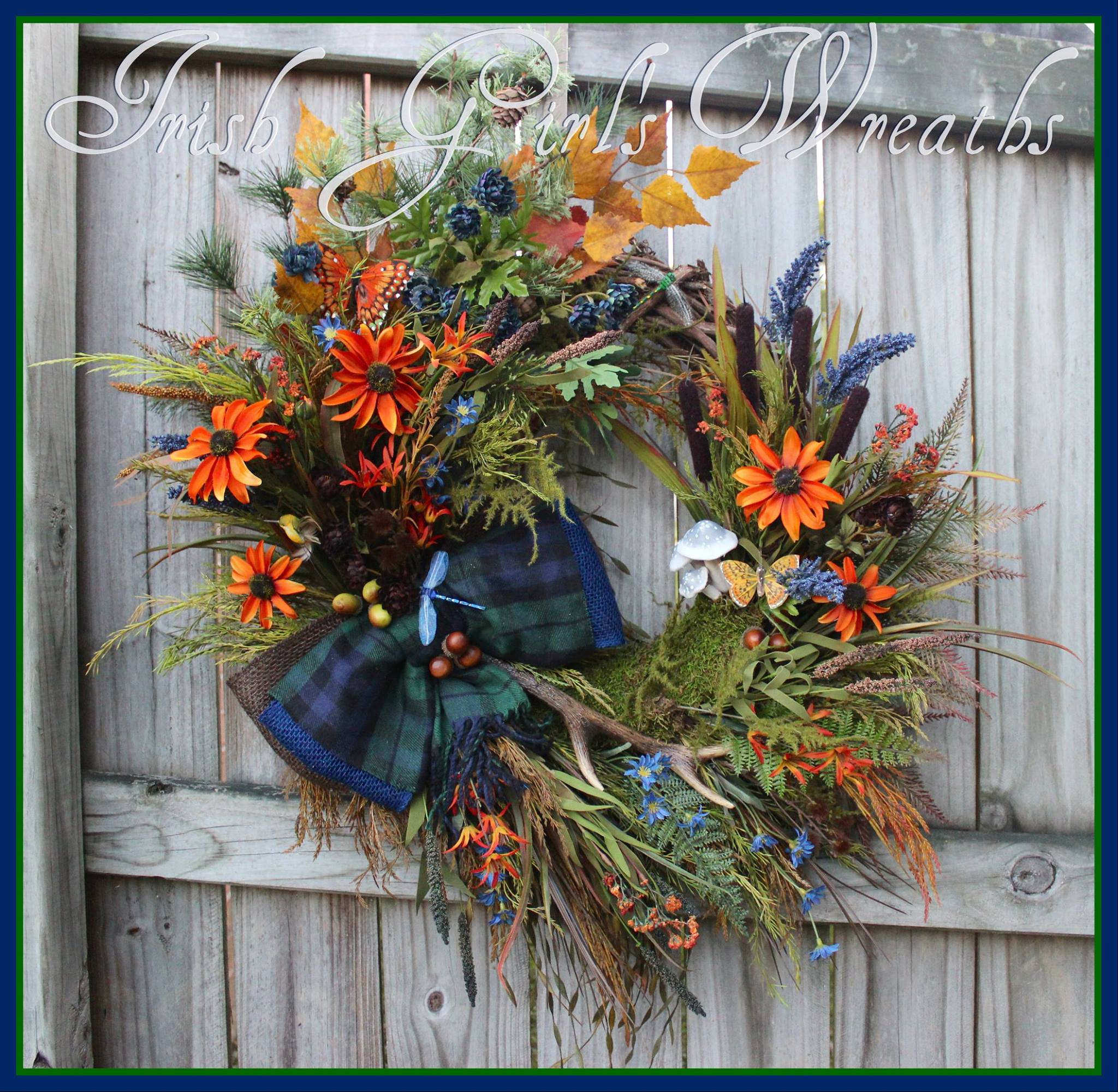 Carol’s Custom North Carolina Lake House Wreath
