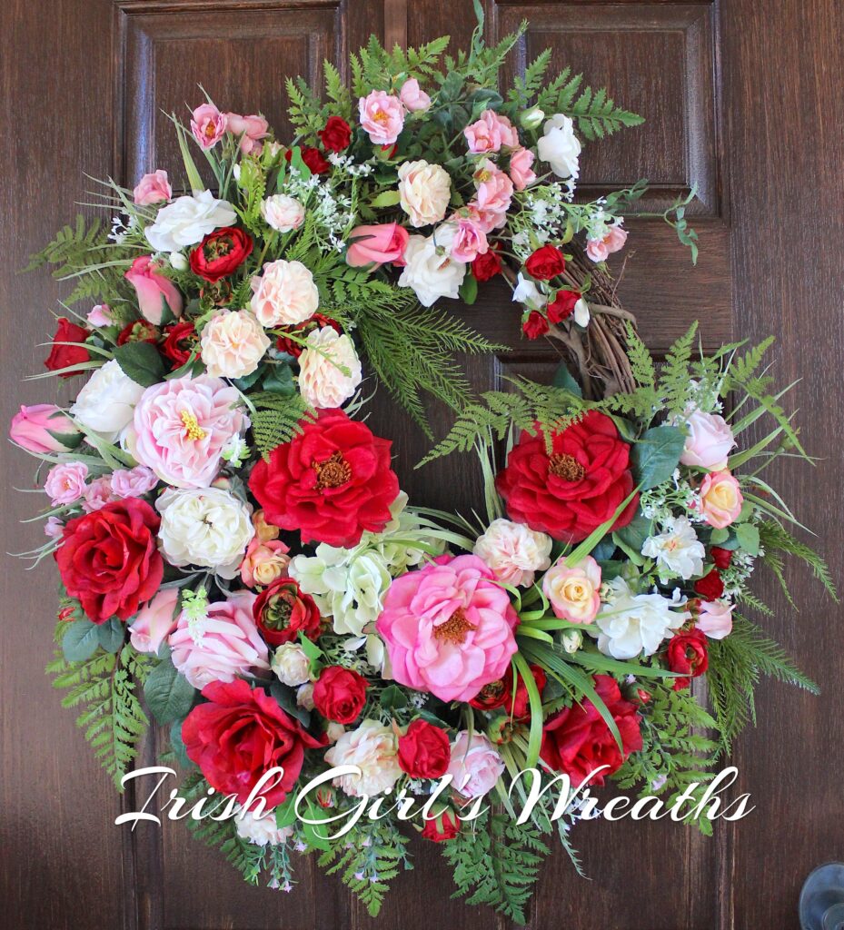 Irish Girl's Wreaths | Top Quality Handmade Artisan Floral Wreaths for ...