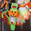 Kermit and Miss Piggy Muppet Halloween Wreath - Image 3