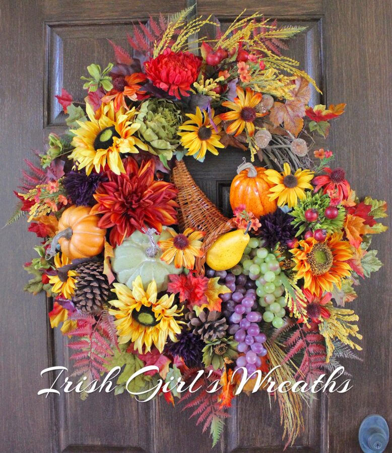 Irish Girl's Wreaths | Top Quality Handmade Artisan Floral Wreaths for ...