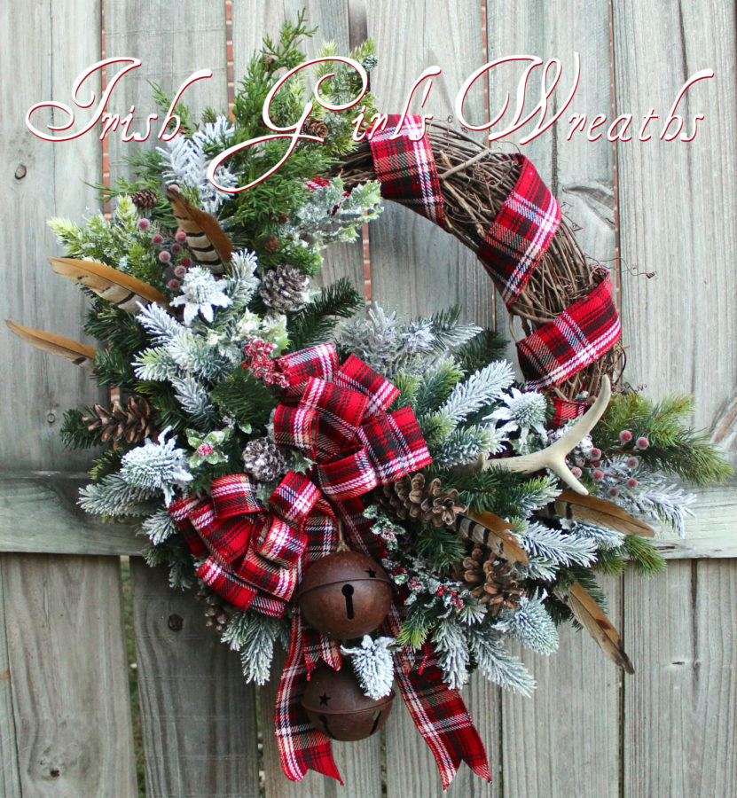 Celtic Scottish Highland Christmas Wreath