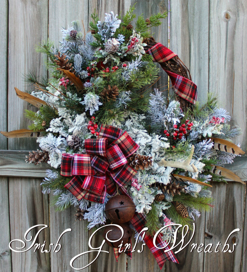 Celtic Scottish Highland Christmas Wreath #2