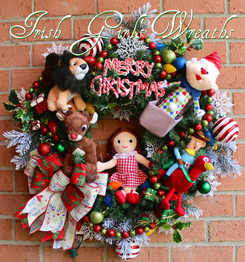 Deluxe Island of Misfit Toys Wreath