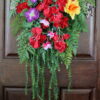 XL NOLA French Quarter Balcony Blooms Swag -HUGE Magnolia and Bougainvillea Louisiana Hanging Floral Swag - Image 2