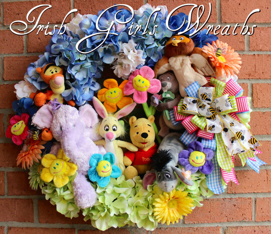 Winnie the Pooh and Friends Wreath #3