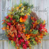 Large Pacific Northwest Woodland Autumn Forest Wreath - Image 8