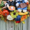 MADE TO ORDER Peanuts Thanksgiving Wreath, Deluxe Pilgrim Charlie Brown and Lucy Thanksgiving Wreath -*ONLY 1 AVAILABLE THIS YEAR* - Image 6