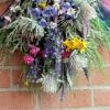 Scotland Wildflower Floral Swag, Spring Wreath, Heather, Tartan, English Countryside floral, Scottish Thistle, BellFlowers - Image 2