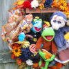 Kermit the Frog Gonzo and Miss Piggy Muppets Thanksgiving Wreath - Image 4