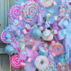 Deluxe Pastel Sweet Treat Candy Christmas Wreath - Image 3