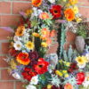 Deluxe Southwest Desert Super Bloom Wreath #6, Large Southwestern Succulent Poppy Cactus Blooming Desert Summer Wreath - Image 2