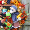 Kermit the Frog Gonzo and Miss Piggy Muppets Thanksgiving Wreath - Image 5