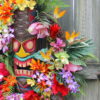 MADE TO ORDER Deluxe Hawaiian Tropical Tiki Wreath, Summer Island Luau Wreath, Tropical Wreath, Summer Wreath, Spring Wreath - Image 6