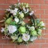 St Patricks Wreath, *MADE TO ORDER* Deluxe St Patricks Irish Cottage Rose Garden Wreath, Spring Wreath, Summer Wreath - Image 2