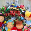 Deluxe Peanuts Gang Charlie Brown Christmas Wreath, Shepherd Linus, Lucy, Snoopy, Sally - Image 5