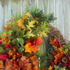 Large Pacific Northwest Woodland Autumn Forest Wreath - Image 3