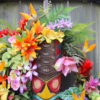 MADE TO ORDER Deluxe Hawaiian Tropical Tiki Wreath, Summer Island Luau Wreath, Tropical Wreath, Summer Wreath, Spring Wreath - Image 7
