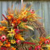 Extra Large Lush Fall Meadow Wreath, Autumn on the Moors Rustic Fall Wreath - Image 7